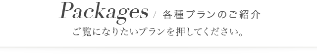 各種プランのご紹介