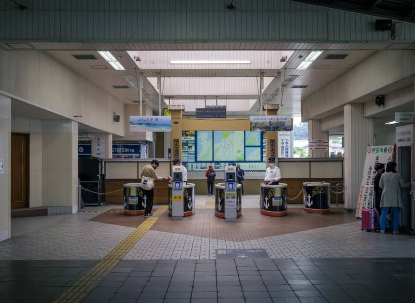 伊豆急下田駅 改札