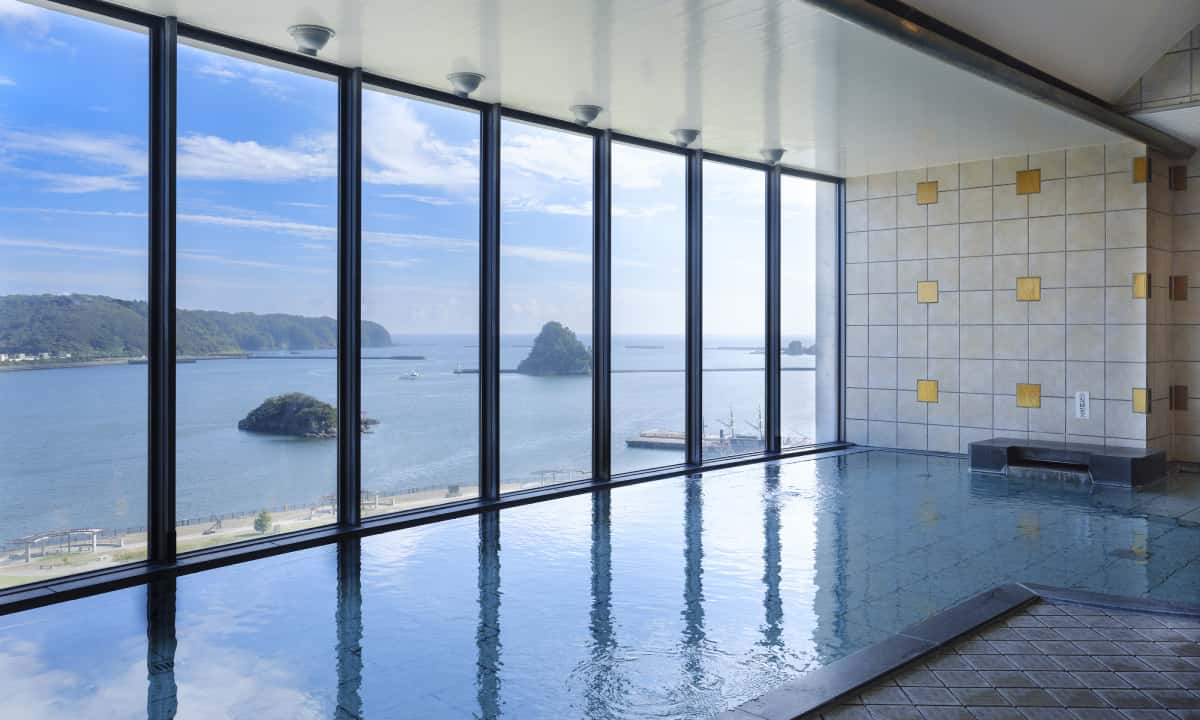 展望風呂（海側）